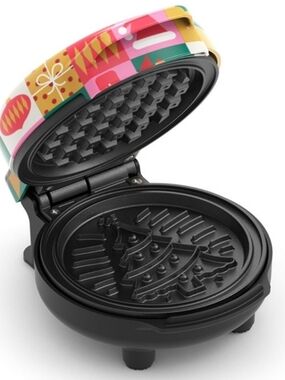 Holiday Tree Mini Waffle Maker - Multicolor
